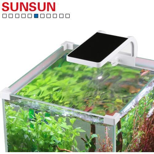SUNSUN Aquarium led ornamental fish lights creative lights aquarium lights fish tank lights White and blue 110V-240V/5W/USB