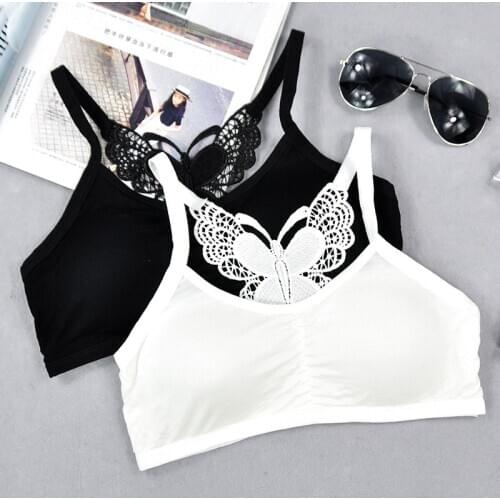 Womens Sexy Bra Tube Top Bra Fashion Bow Underwear Womens Sports Bra Sexy Lace Tank Up Seamless Soft Underwear Female Lingerie