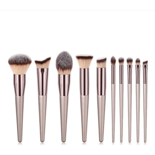 1PC Wooden Foundation Cosmetic Eyebrow Eyeshadow Brush Profissional Eye Shadow Makeup Brushes Sets Tools