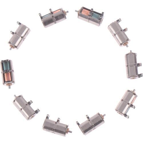 10PCS Mini 4mm 2-Phase 4-Wire Stepper Motor DC 5V Precision Stepping Motor 4.3mm*8.4mm DIY Camera Part