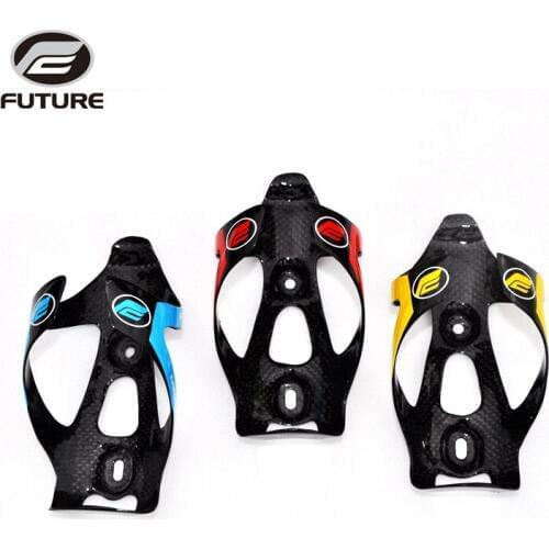 2 pcs/ lot hot sale FUTURE full carbon fibre bottle cage mtb road bike bottle holder carbon cages bicycle accessories styleB