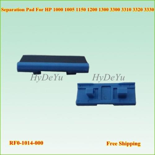 5pcs New RF0-1014-000 RF0-1014 RF0-1014-020 Separation Pad for HP 1000 1005 1150 1200 1220 1300 3300 3310 3320 3330 3380 Printer