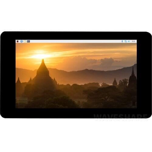 7 inch 1024X600 DSI Capacitive Touch IPS Display Screen Module for RPI Raspberry Pi 3A 3B Plus 4 Model B 4B Accessories