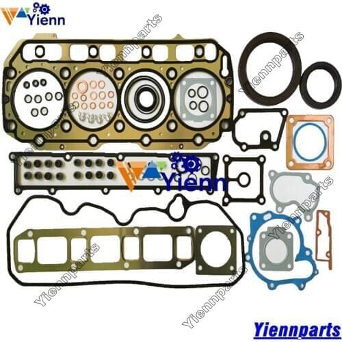 For Yanmar 4TNV106 4TNV106T Full Gasket Set 723900-92730 Head Gasket 123907-01350 For Yanmar 4TNV106 Engine Repair Parts