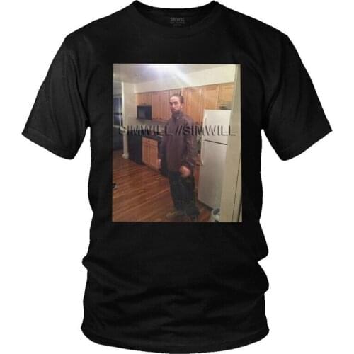 Robert Pattinson Standing Meme Tshirt Men Short Sleeved Casual T Shirt Funny Rob T-shirts Slim Fit Pure Cotton Tee Tops Clothing