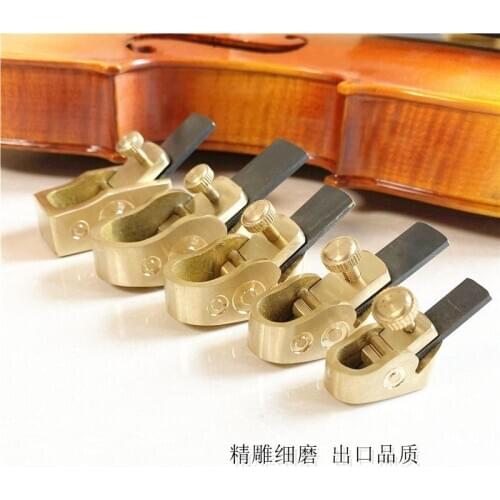 Violin making tools, 5 pcs various size mini brass planes woodworking planes