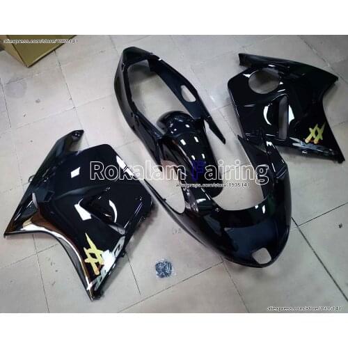 West kit For Honda CBR1100XX 96-07 CBR 1100 XX 1996-2007 ABS Plastic White Black Motorbike Fairing (Injection molding)