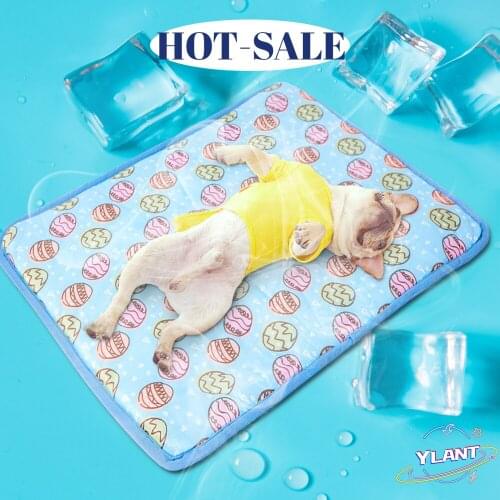 YLANT Summer Cooling Mats Blanket Ice Pet Dog Bed Mats For Dogs Cats Sofa Portable Tour Camping Yoga Sleeping Pet Accessories
