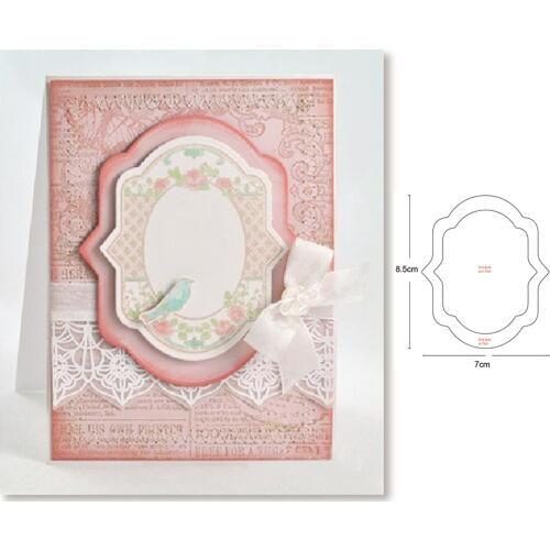 Metal Cutting Dies mirror frame Stencils 2020 new carft Scrapbooking Photo Album Decoration Embossing Paper Card making die cut