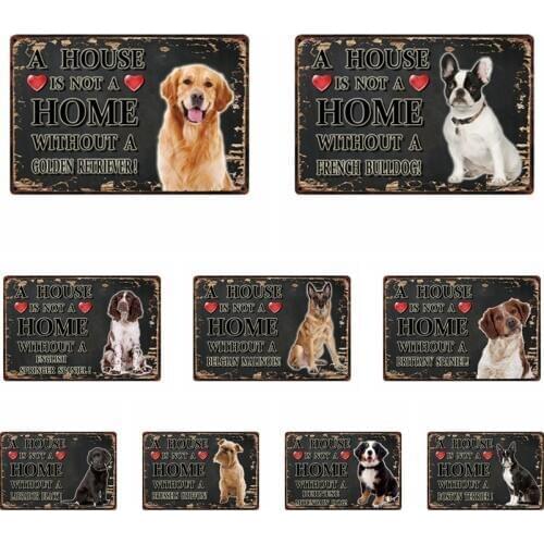 [ Mike86 ] Labrador Pets Dog Metal Painting Custom Posters decor for bar home 20*30 CM Size DD-14