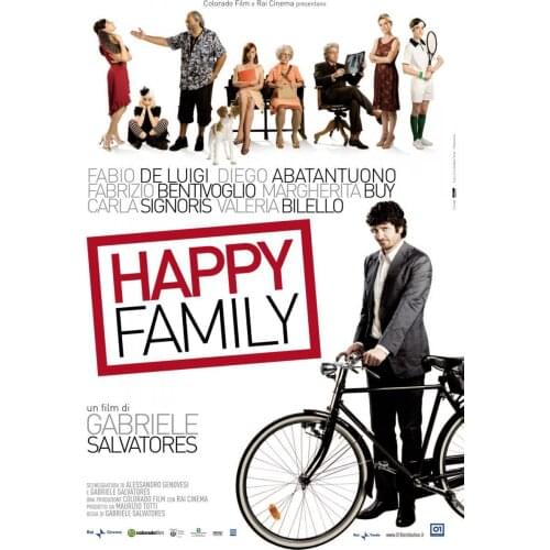 Happy Family Movie Art print Silk poster Home Wall Decor