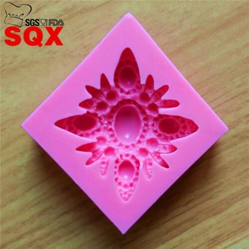 SQX Gem Gemstone jewel Shape Silicone molds Handmade Chocolate Mold,Fondant Cake Decoration Sugar Craft Tools baking tool SQ1641
