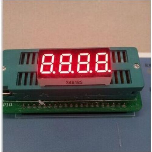 0.36inch 4digits red 8 segment led display 3461AS/3461BS 10pcs