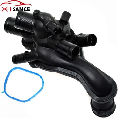 Coolant Thermostat & Housing & Sensor for 2007-2013 Mini Cooper Countryman 1.6L-L4 1336.Z6,11537534521, 11 53 7 534 521