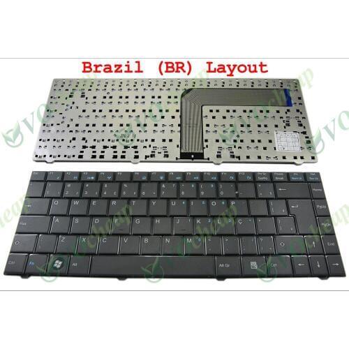 10 x New Laptop keyboard For CCE WIN, BPS, BPSE, POSITIVO UNIQUE, POSITIVO SIM, NEO SPECIAL, For KENNEX Black Brazil BR Version