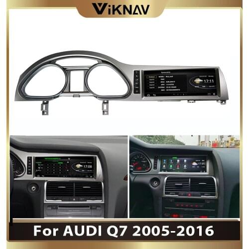 2din Android Car Radio Multimedia Player For-AUDI Q7 2005 - 2016 Radio DVD Player GPS Navigation 4+64GB