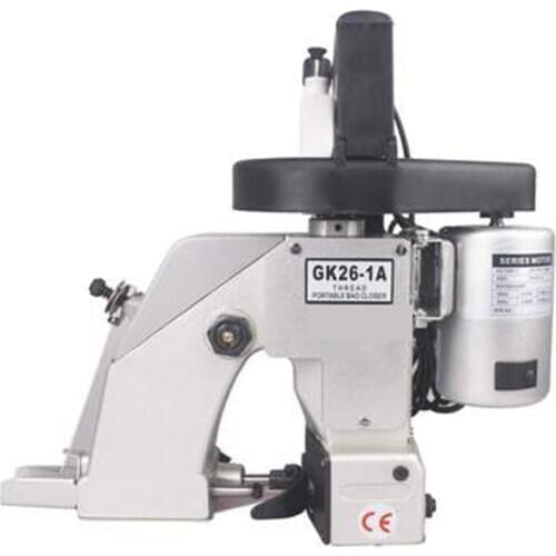 CE Portable Packet Machine 220v Portable Small Sewing Machine Package Plastic Weave Bag Fast Continuous Sealer 2600 Stitches/min