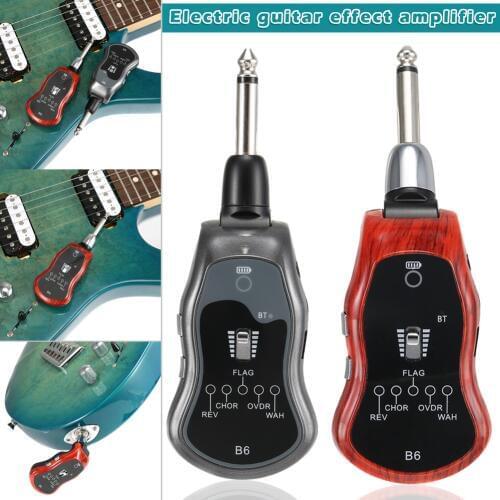 5 Mode USB Charging Digital Guitar Effect Amplifier System for Electric Guitar Support Bluetooth Transmission YS-BUY