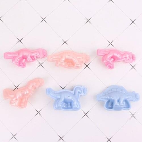 Dinosaur Plasticine Mould Tools DIY Clay Moulds Toy Kit Dough Modeling Clay Toys Y4UD
