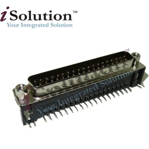 DR37 37Pin male Right Angle PCB Connector 2 Rows