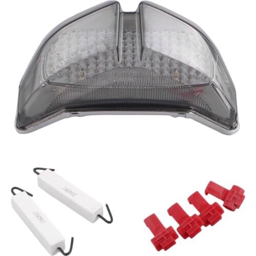 E-Mark For YAMAHA FZ1 Integrated Rear LED Turn Signal Light Brake Taillight Tail Lamp 2006 2007 2008 2009 2010 2011 Motorcycle
