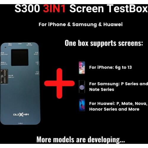 ITestBox (DL S300) 19in1 Tester Machine For iPhone 6G Upto 12 Pro Max (Tester Cables Included) (Blue Colour)