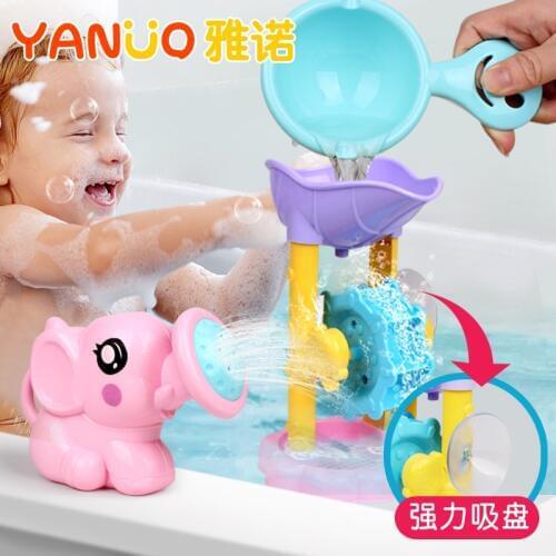 Hot new summer childrens play water beach toys Bathroom bath parent-child interactive shower water toy kit
