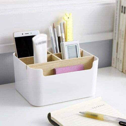 Desktop Storage Box Miscellaneous Cosmetics Multi Grid Storage Multifunctional Kitchen Supplies Packing Box Storage Box