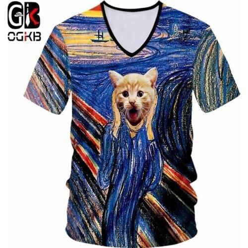 Мужские полосаты футболки Ogkb China At AliExpress