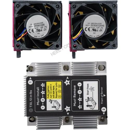 CPU heatsink heat sink For HP DL380 G10 875070-001 839274-001 873592-001 Cooling fan 875075-001 867118-001 870930-001