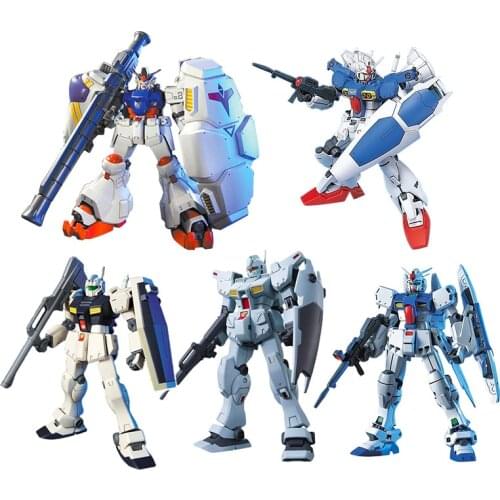 Bandai Assembly Model HGUC 0083 GP010203 Trial Machine Gundam Jim Zaku Dendrobium