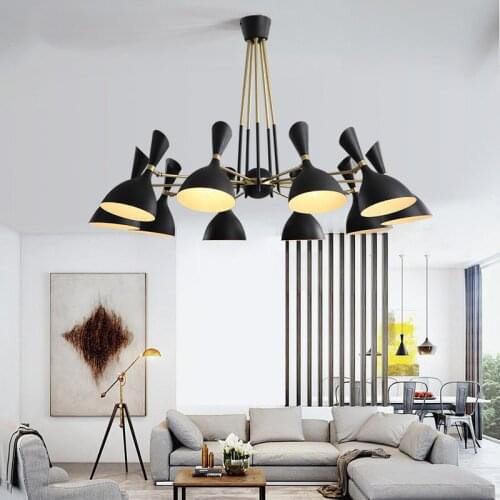Modern simple and fashionable chandelier(Light not included)