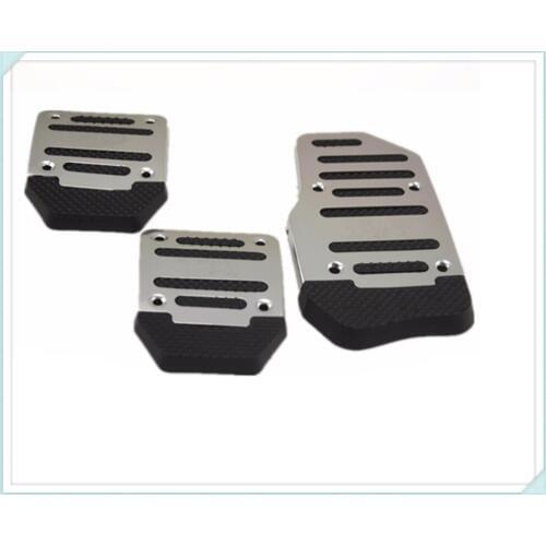 Universal aluminum alloy manual / automatic transmission car pedal for Hyundai Mazda Kia Lada gaz rav 4 2005 2000