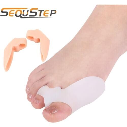 Sequstep Hallux Valgus Protector Overlapping Toes Corrector Big Toe Separator Bunion Guard Sleeve Thumb Bunion Protector