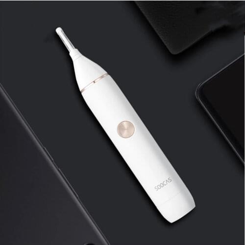 XIAOMI Mijia SOOCAS Scratching Electric Nose Trimmer All In One Trimmer For Nose and ears Portable nose hair clipper home tools