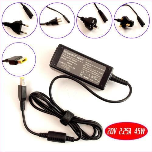 20V 2.25A 45W Laptop Ac Adapter Charger for Lenovo/ Thinkpad Yoga 11 11S 13