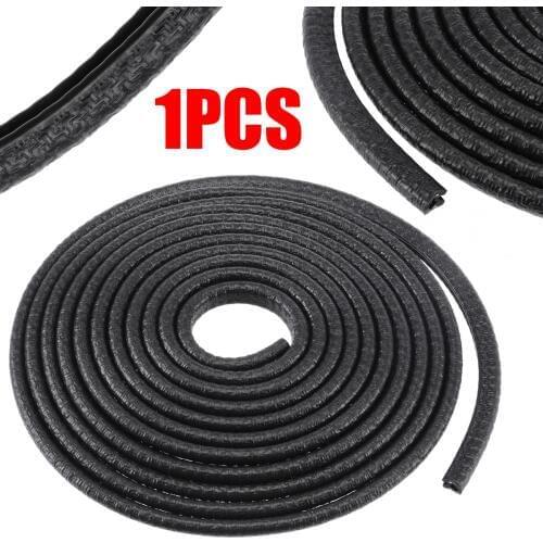 4M U Shape Car Door Seal Strip PVC Window Door Windshield Waterproof Weatherstrip Car Rubber Seal