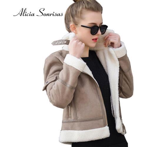 Alicia Sonrisas Women's Suede Jackets