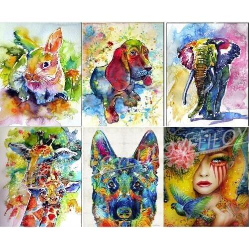 Diamond painting Animal German Shepherd Full Square Diamond embroidery dog Cross stitch kit Full Round Diamond mosaic toy FG1558
