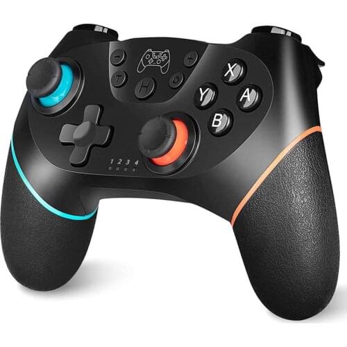 Wireless Bluetooth Switch Pro Controller Gamepad For Nintendo Switch/Switch Lite with 6-Axis Dual Vibration & Turbo Function