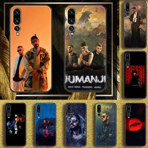 Russia Rapper Miyagi Endshpiel Phone case For Huawei P Mate P10 P20 P30 P40 10 20 Smart Z Pro Lite 2019 black pretty hoesjes