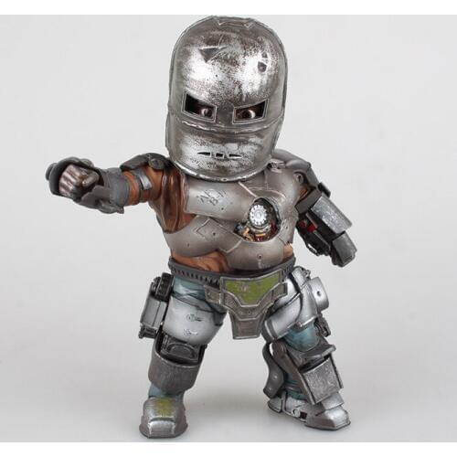 Disney Marvel Avengers 20cm Iron Man MK1 Action Figure Model Anime Mini Decoration PVC Collection Figurine Toys model