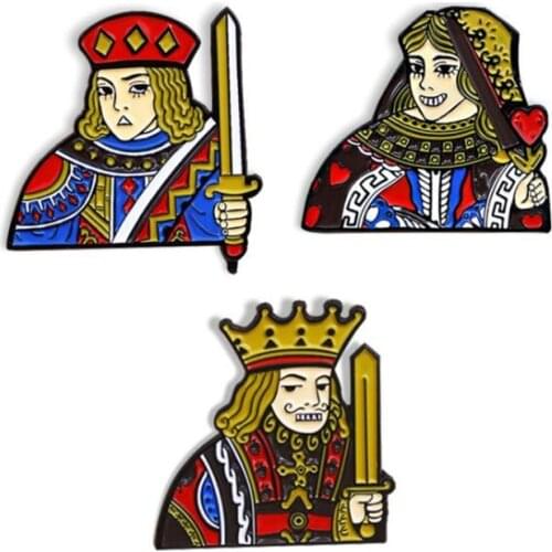 Cards Lapel Pins Badges Character Avatar Enamel Brooches For Women Anime Decorative Badges Cute Hijab Pins Brooch For Clothes