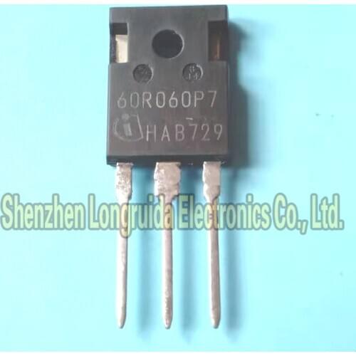 2PCS 60R060P7 IPW60R060P7 TO-247 MOSFET TRANSISTOR 48A 600V