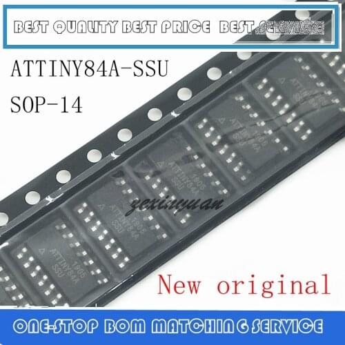 10PCS/LOT ATTINY84A-SSU ATTINY84A-U ATTINY84A ATTINY84 SOP-14 IC original
