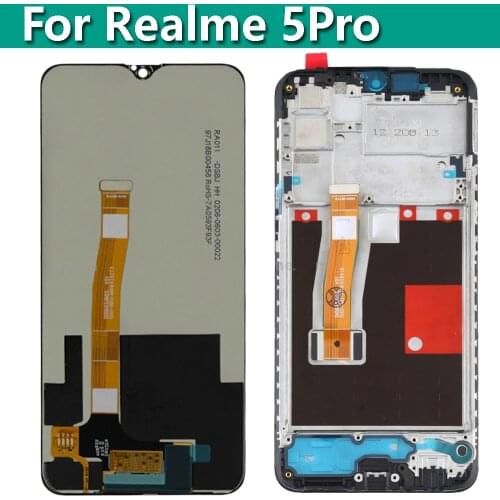 ORIGINAL Replace 6.3" For Realme 5 Pro 5Pro RMX1971 LCD Display Touch Screen Digitizer Assembly