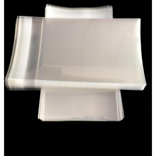 A4 Opp Bag (213x303mm) 8.5" x 12" Clear Bag Plastic Christmas Cookie Bags Cellophane Bags With Adhesive