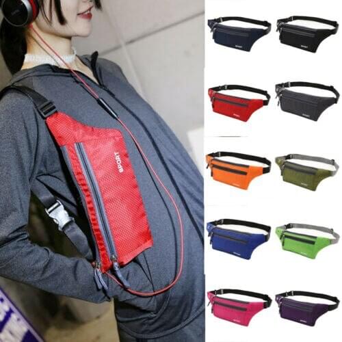 Faroot Brand Men Women Sport Waist Bag High Quality Bum Running Belt Pouch Fanny Pack Fashion Waistband Storage Bags