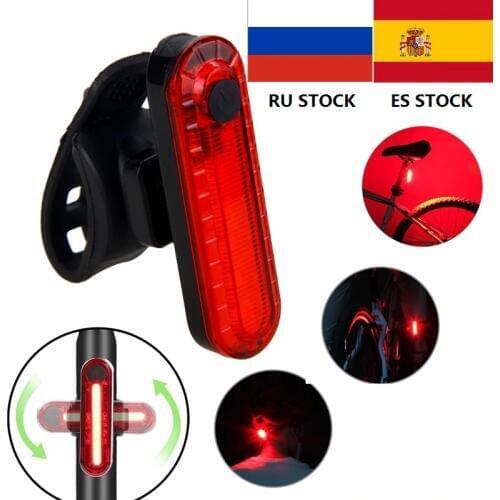 VASTFIRE Bike Light Waterproof Cycling Taillight Led USB Rechargeable Riding Rear Light MTB Bike Safety Warning Bicycle Light