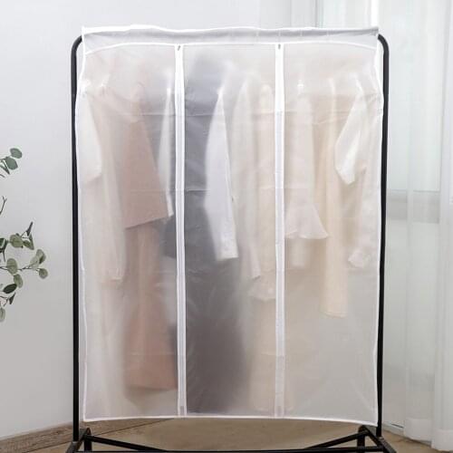 Clothes Hanging Dust Cover Dress Suit Coat Storage Bags Organizer Wardrobe Dress Clothing Hanging Dust Cover Organizer Wardrobe